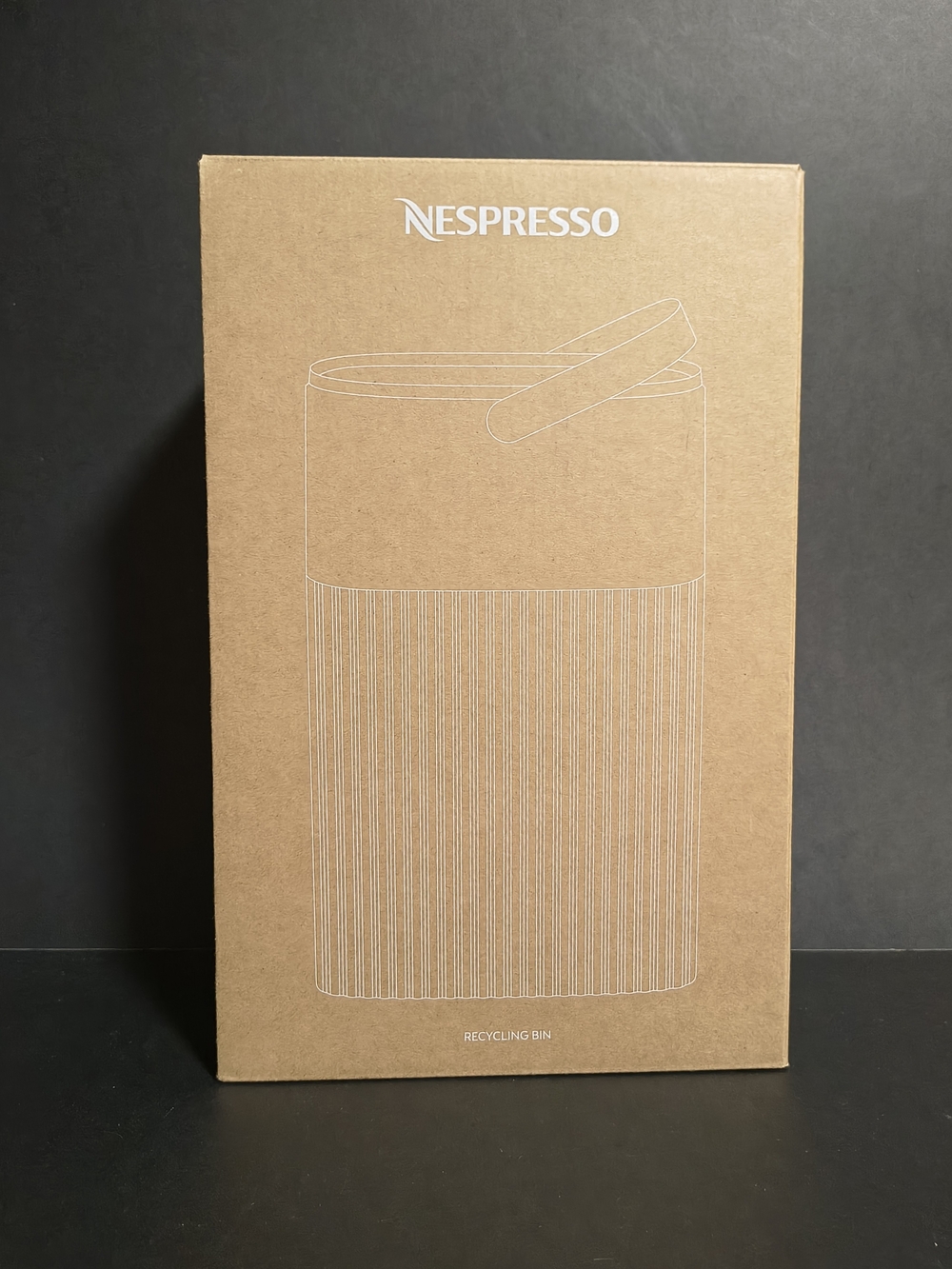 Nespresso Coffee Machine Pod Bin Trash Recycle Holder - Open Box